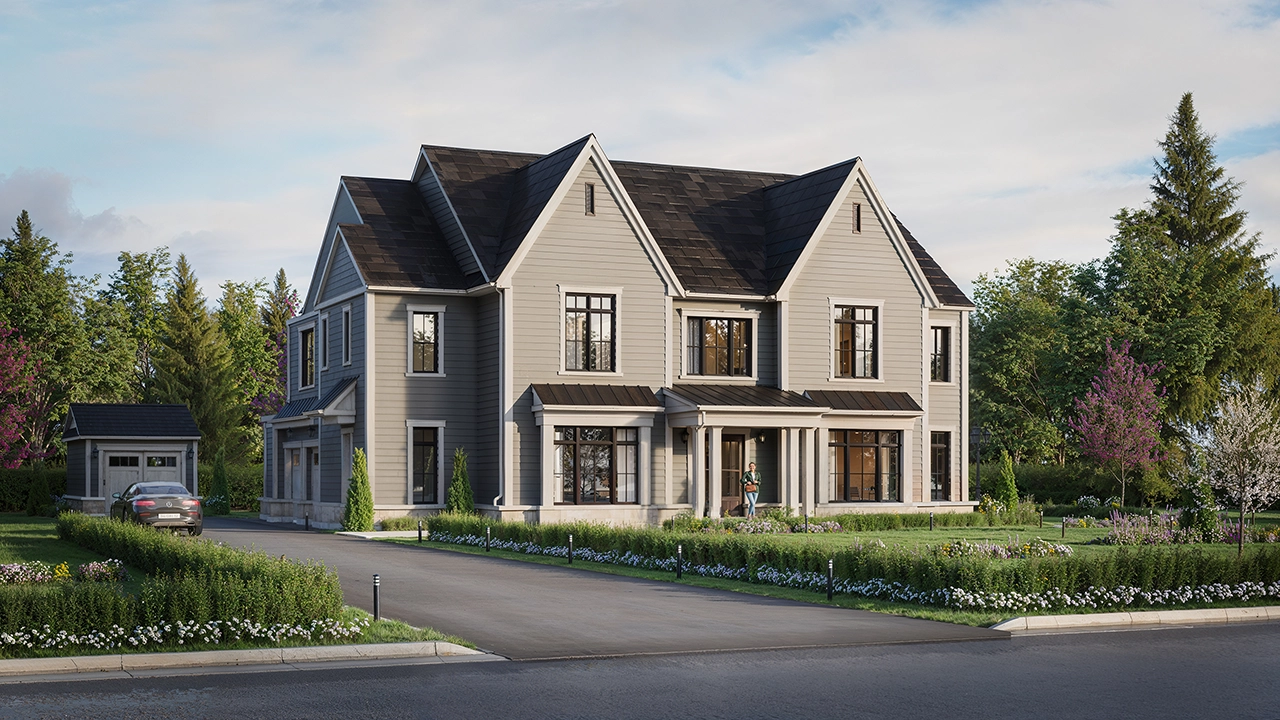 Eagles Rest Estates - Contemporary Residential Design 3D Rendering