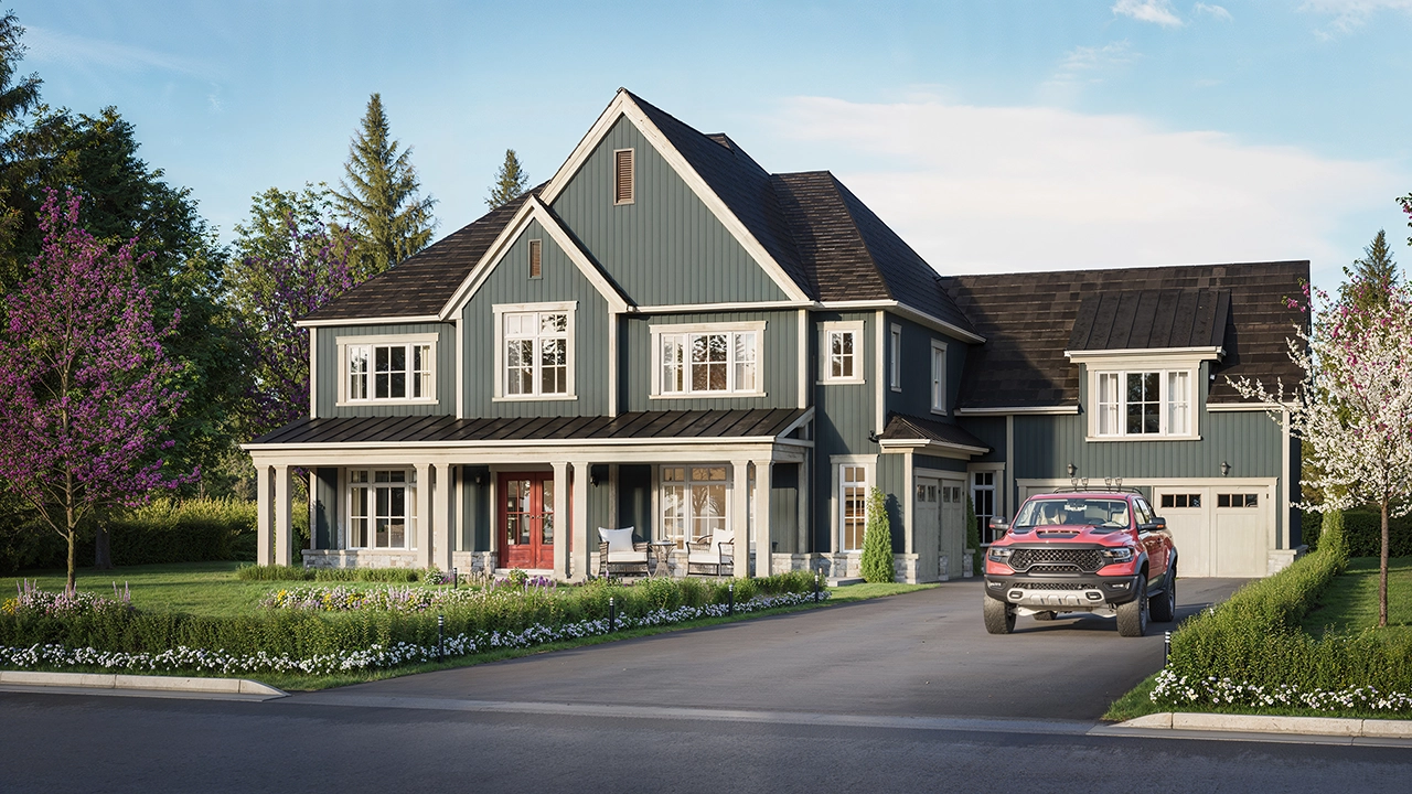 Eagles Rest Estates - High-End Residential Exterior 3D Rendering