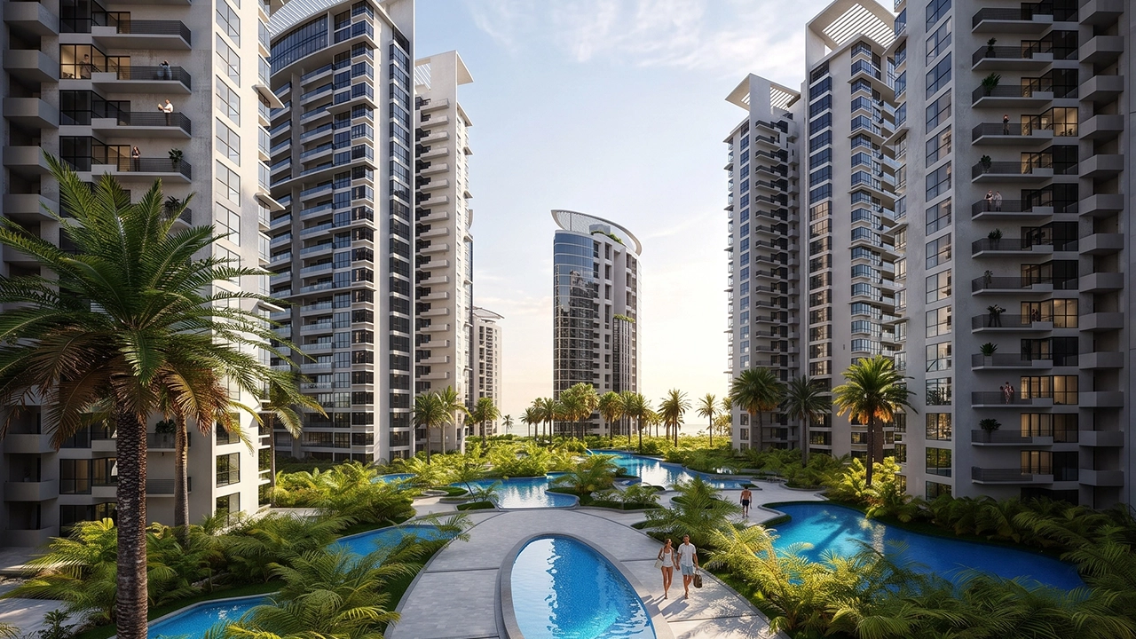 Kenton Residences - Garden Walkway & Lighting Design Visualization
