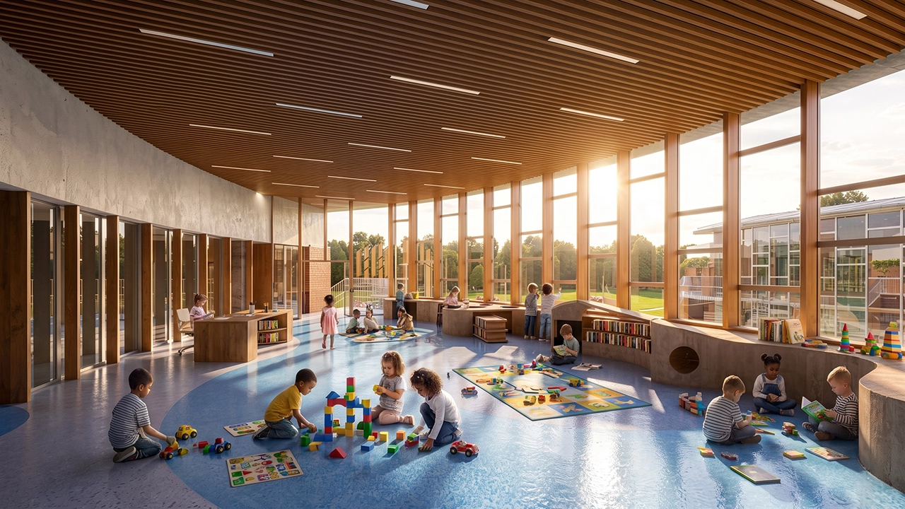San Andres Kindergarten - Modern Learning Environment Visualization