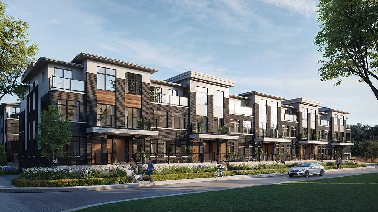 Kingston Road - Architectural Building Facade 3D Visualization