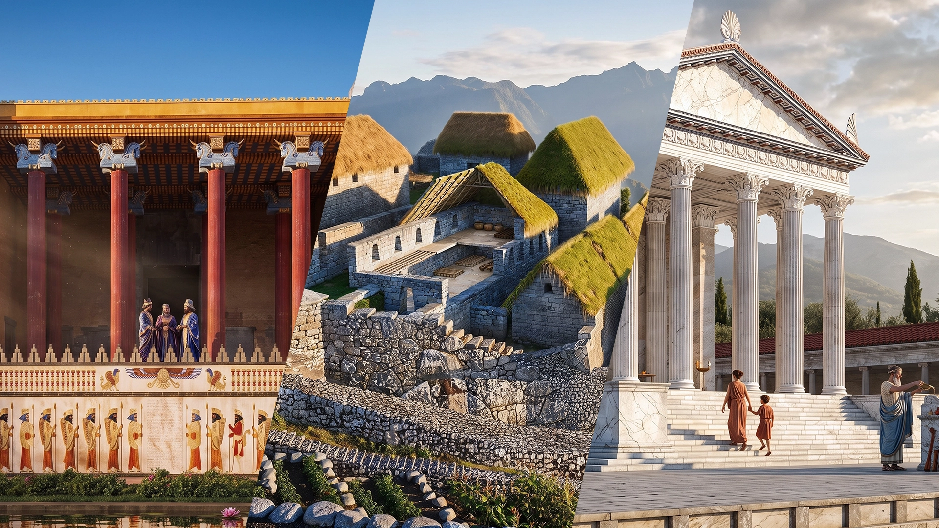 National Geographic RBA ancient civilization archeological 3D reconstruction