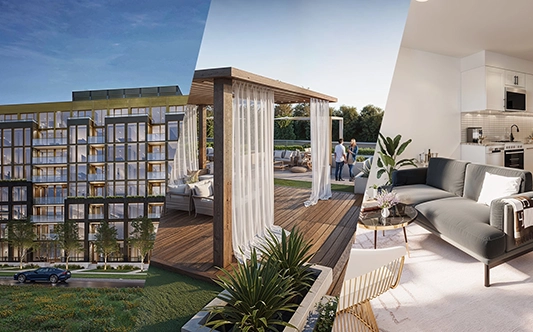 Nuvo Condos 3D Rendering Oakville Ontario Canada