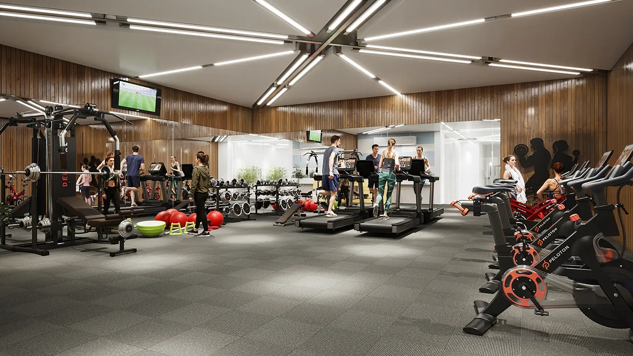 interior gym fitness
