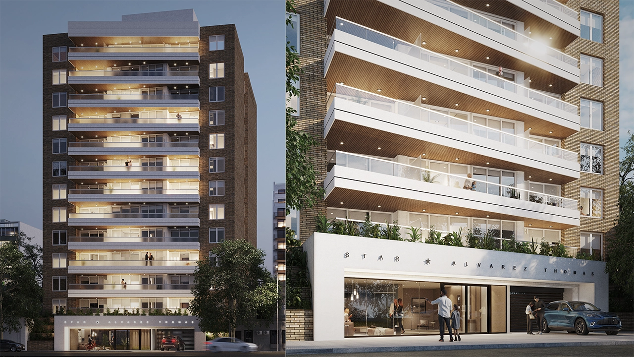 exterior outside edificio building day