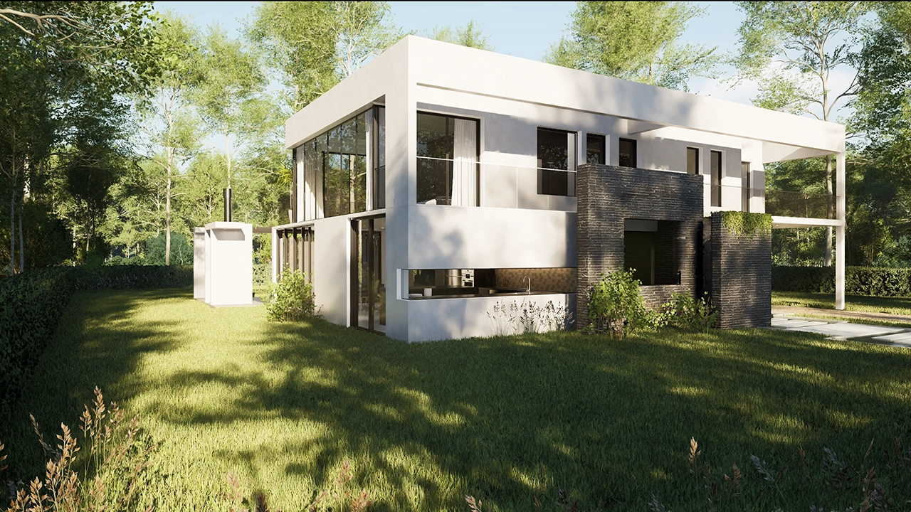 Unreal Engine real time architectural visualization of Virtual House