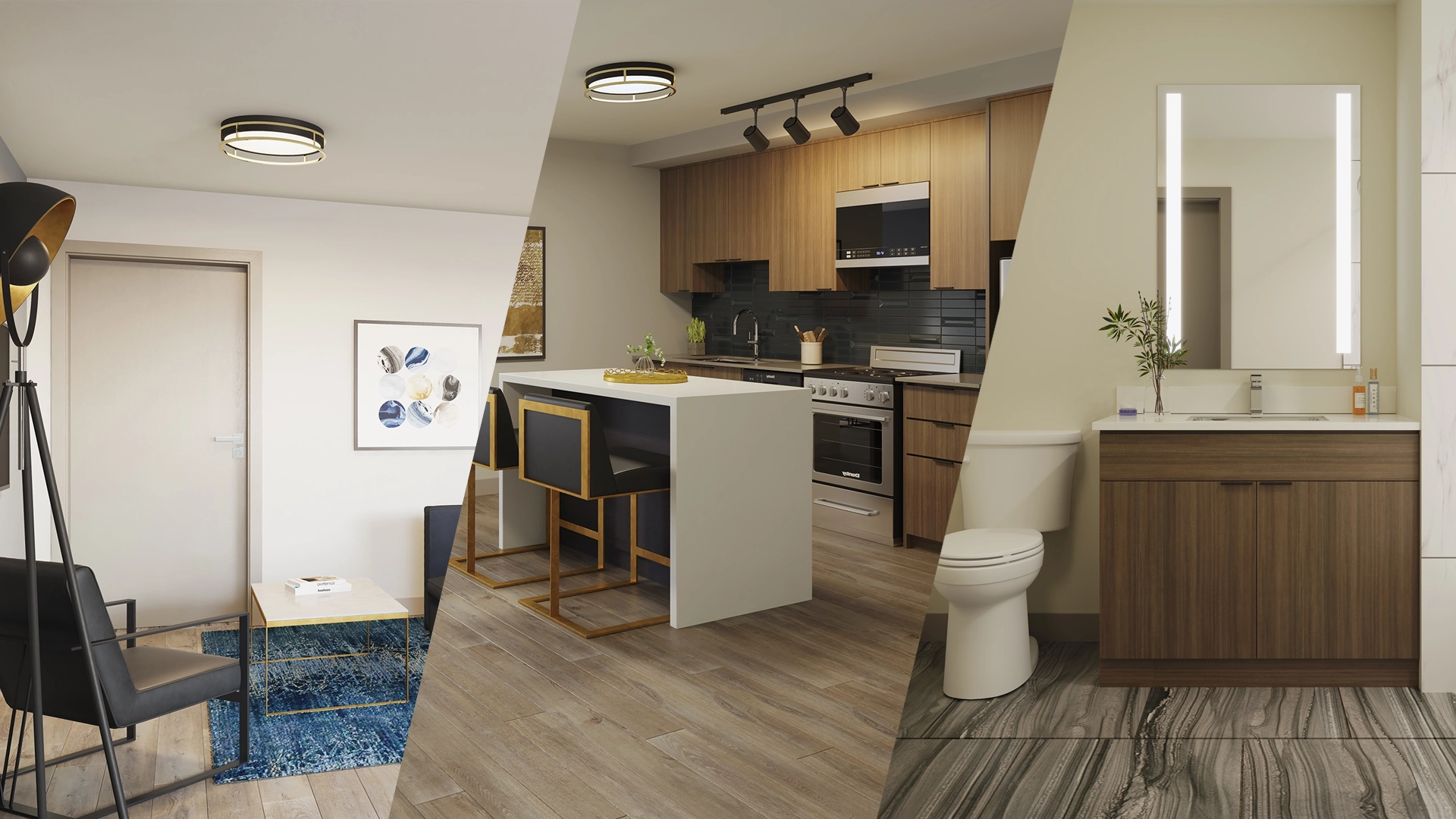 Westmore Condos luxury condominium 3D rendering - Canada