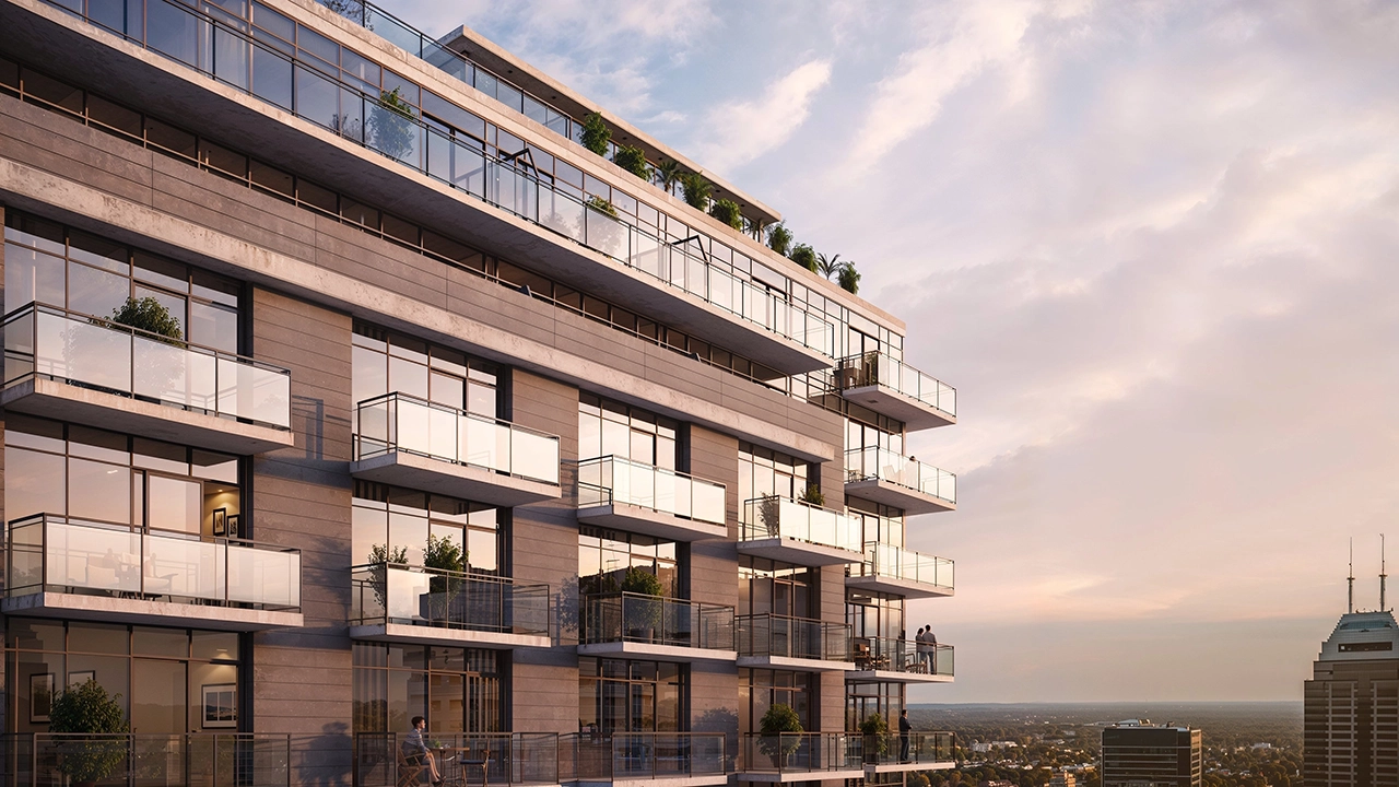 Yorkwoods - Contemporary Architecture Exterior Visualization (View 2)